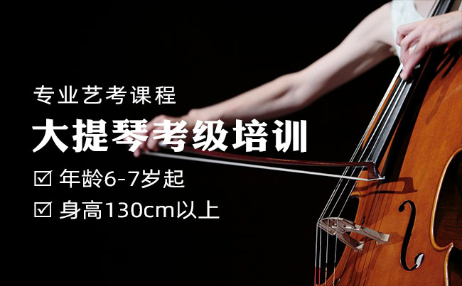 大提琴考级培训(7岁起)专业艺考课程
